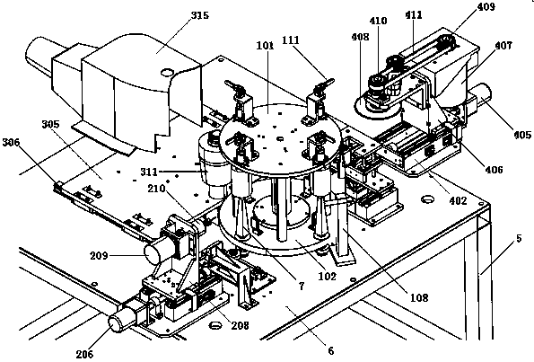 An automatic processing machine for erhu pegs