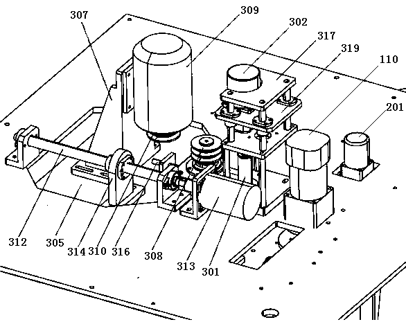 An automatic processing machine for erhu pegs