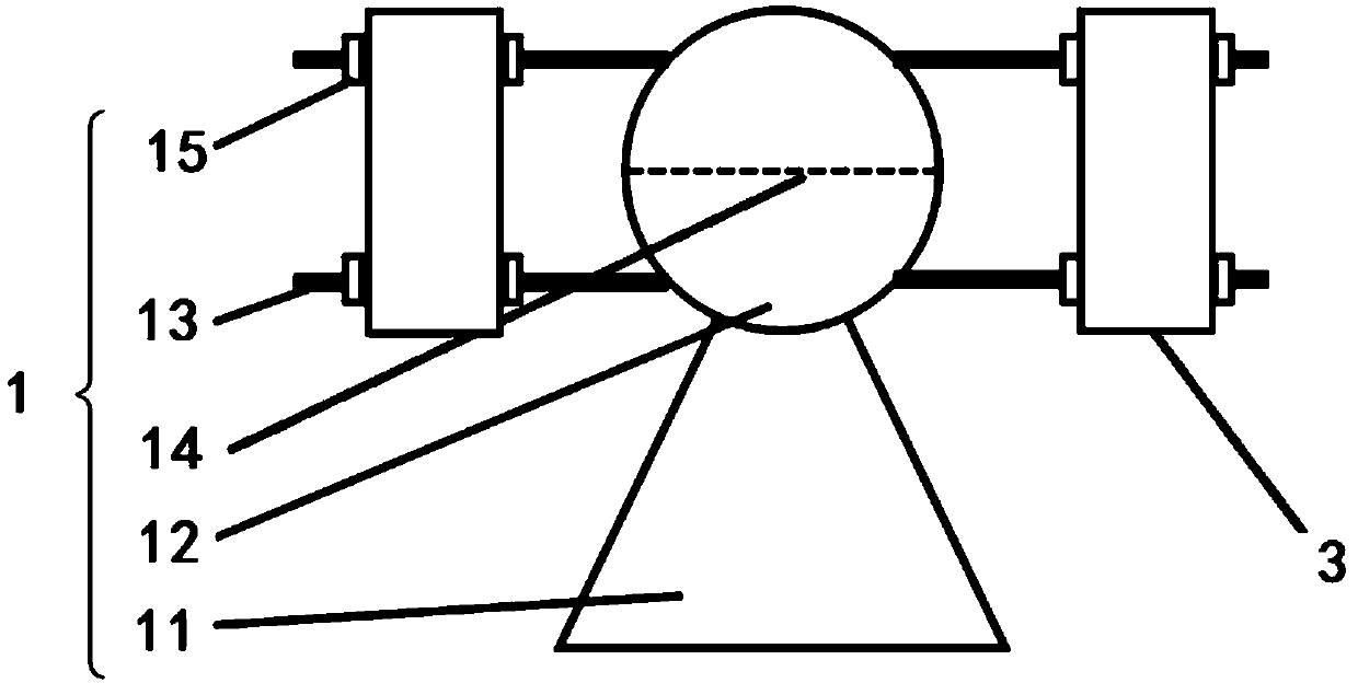 Magnetic field-regulated terahertz wave modulator and manufacturing method thereof