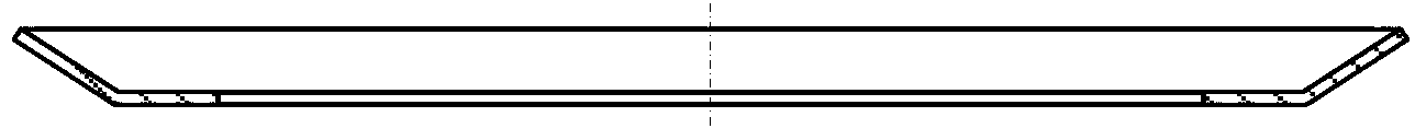 Thin-film sealing-in structure of high-temperature-resistant and high-strength glass tube and metal piece