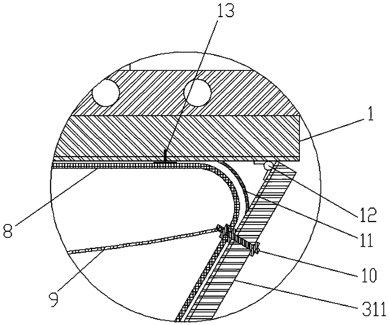 Folding box, pontoon bridge, erection method, pile foundation load device and load providing method