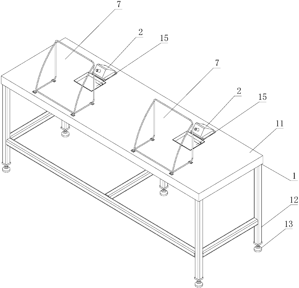 Semi-automatic machine for removing lotus plumules from fresh lotus seeds