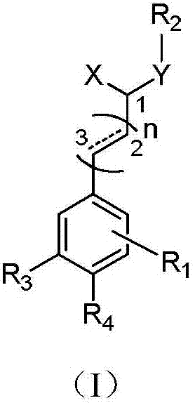 Application of substituted cinnamamide derivative to preparation of anxiolytic medicine