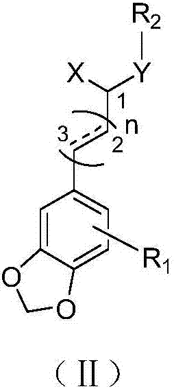 Application of substituted cinnamamide derivative to preparation of anxiolytic medicine