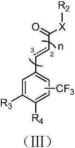 Application of substituted cinnamamide derivative to preparation of anxiolytic medicine