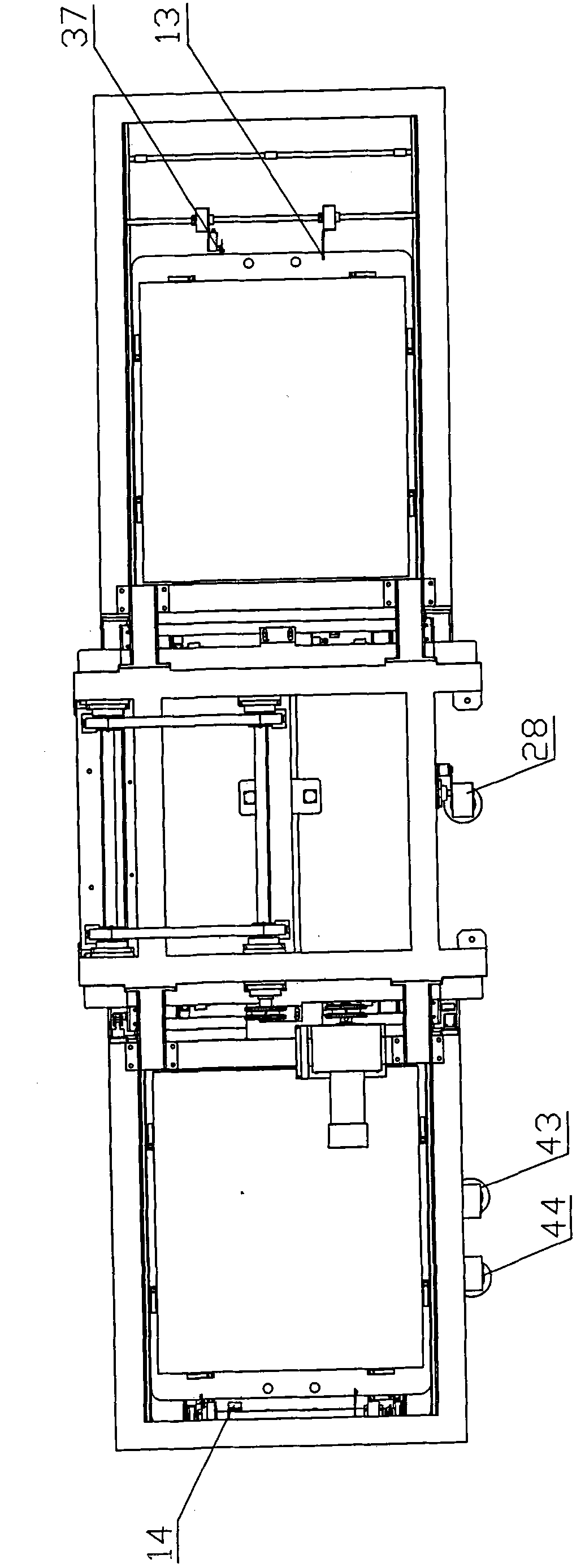 Tool plate access device for press-fitting PCB (Printed Circuit Board)