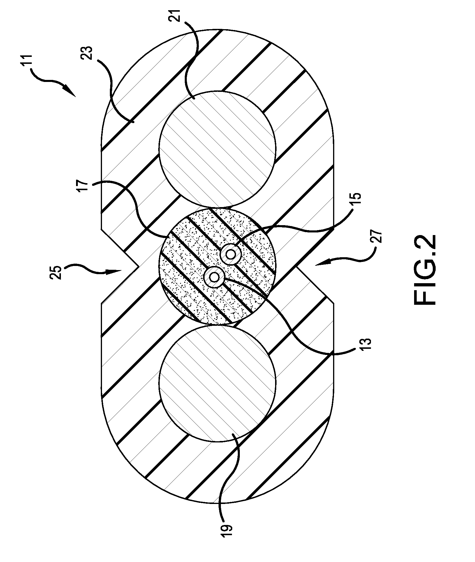 Miniaturized optical fiber drop cable