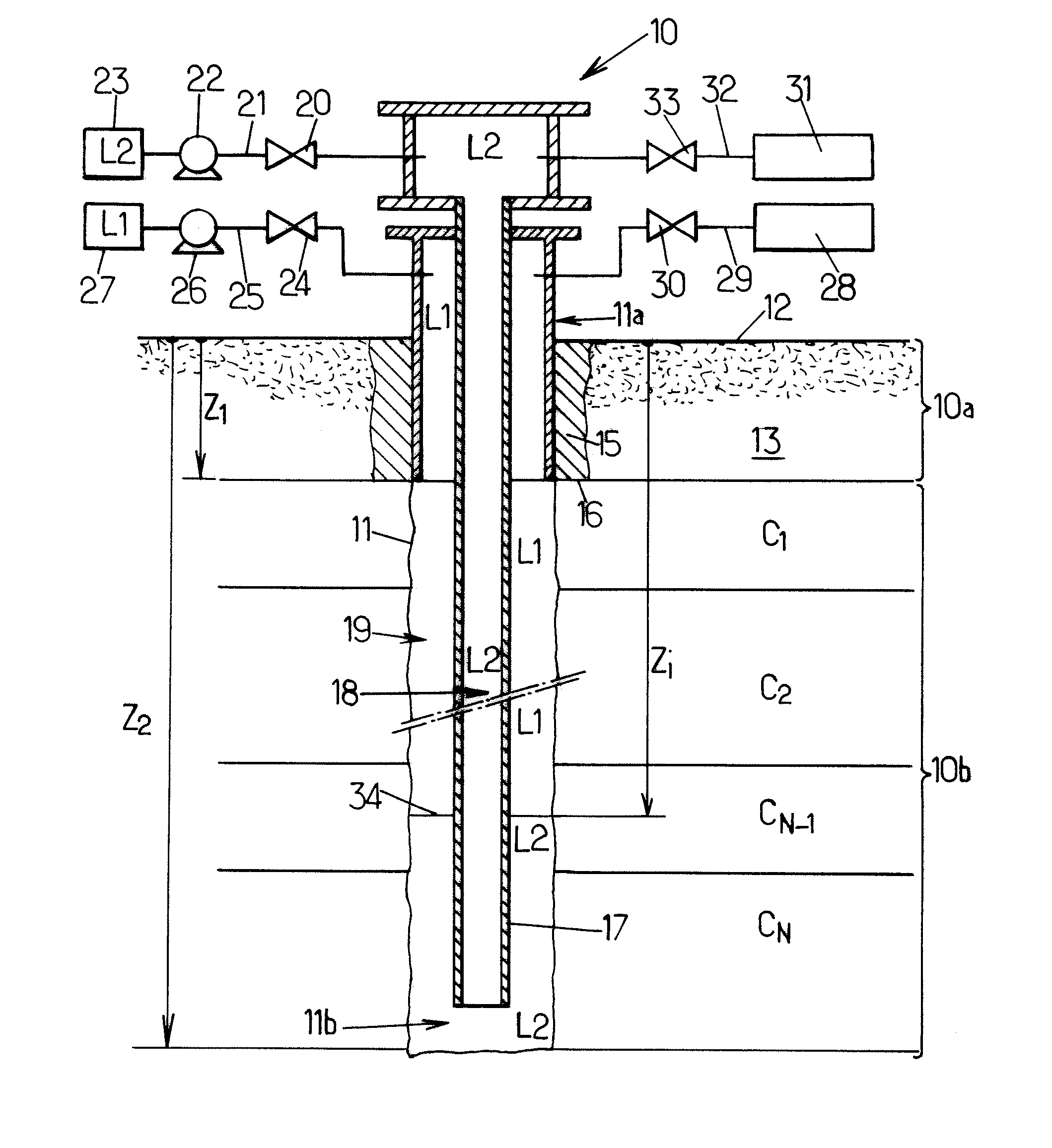 Method of estimating physical parameters of a geological formation