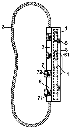 Auxiliary calling-back device for pet