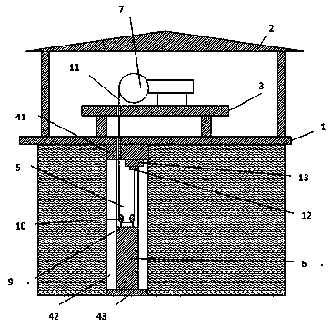 Intelligent lifting system for river and lake channel gate