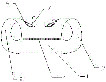 Continuous Airway Opening Pillow