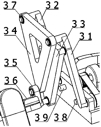 Upper-limb exoskeleton robot four-degree-of-freedom forearm