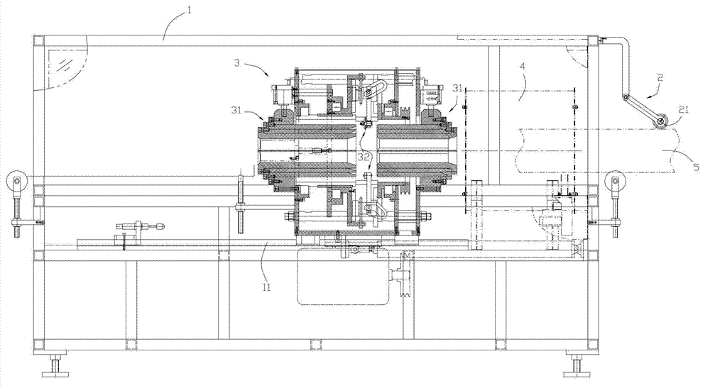 Chipless cutting machine for tubes