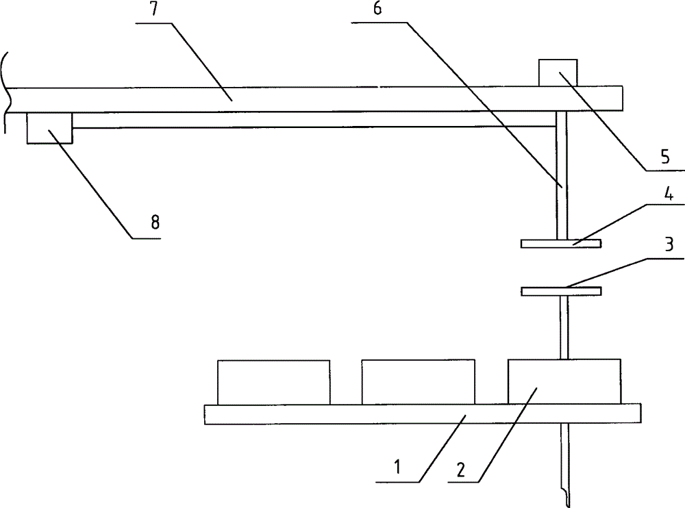 Transport device convenient for transport of metallurgical auxiliary materials