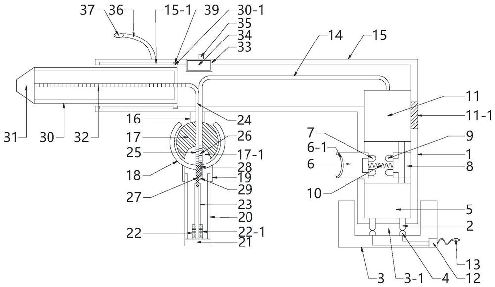 Self-adaptive medicine supply mechanism for nursing medicine spraying device