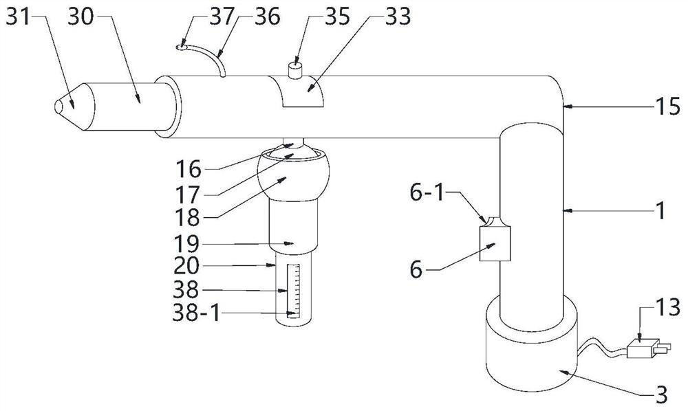 Self-adaptive medicine supply mechanism for nursing medicine spraying device