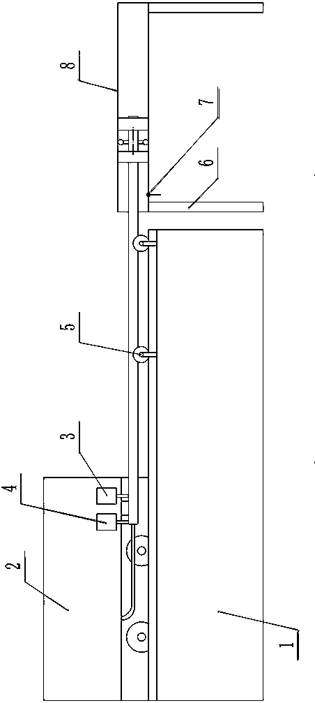 Oil pipe inner coating leak point detection device