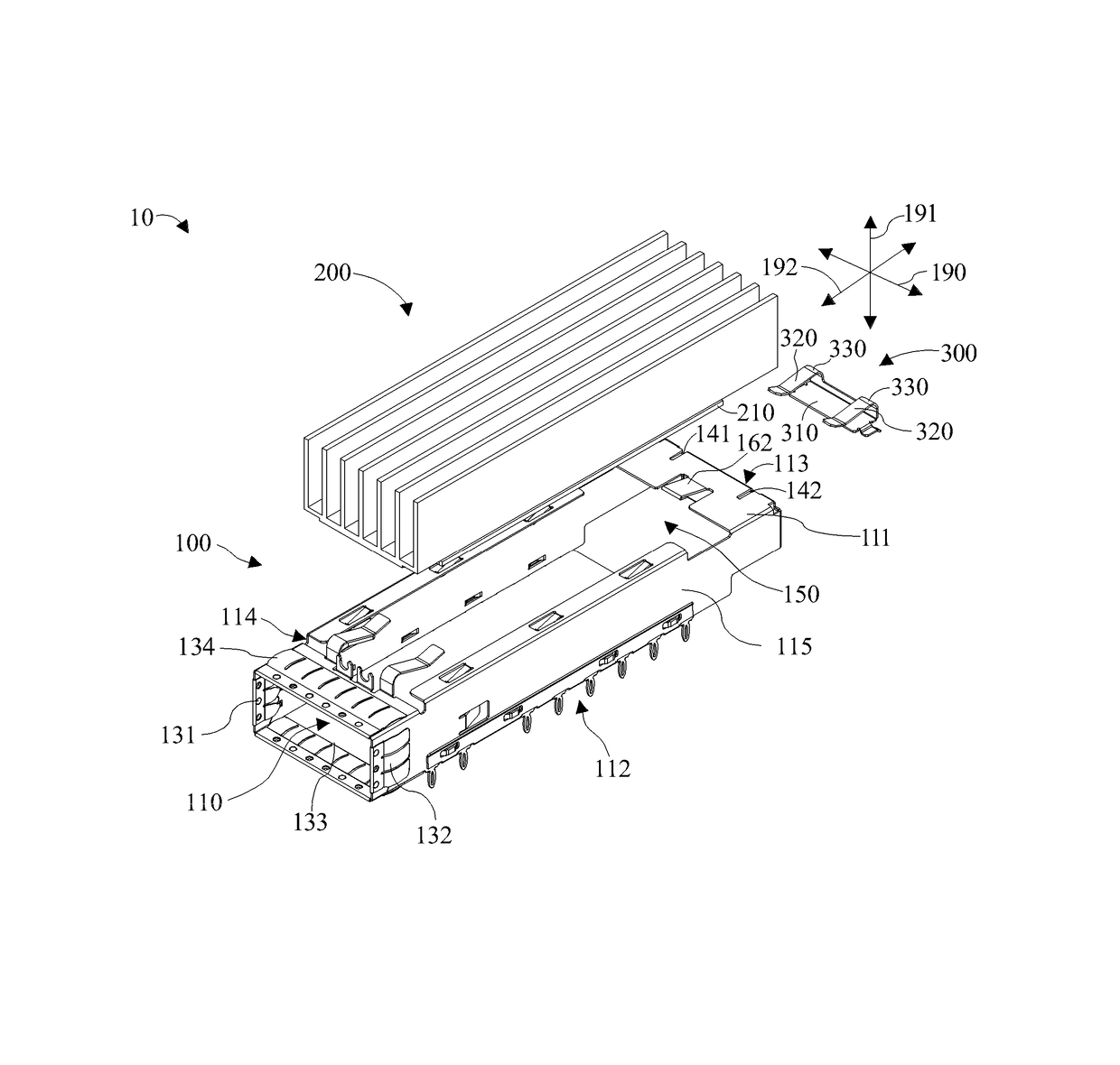 Electrical connector structure