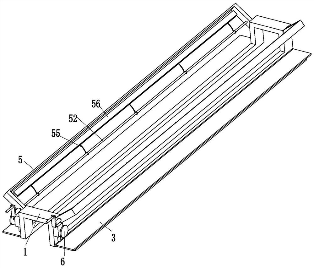 Steel structure building roof color steel plate laying and mounting method