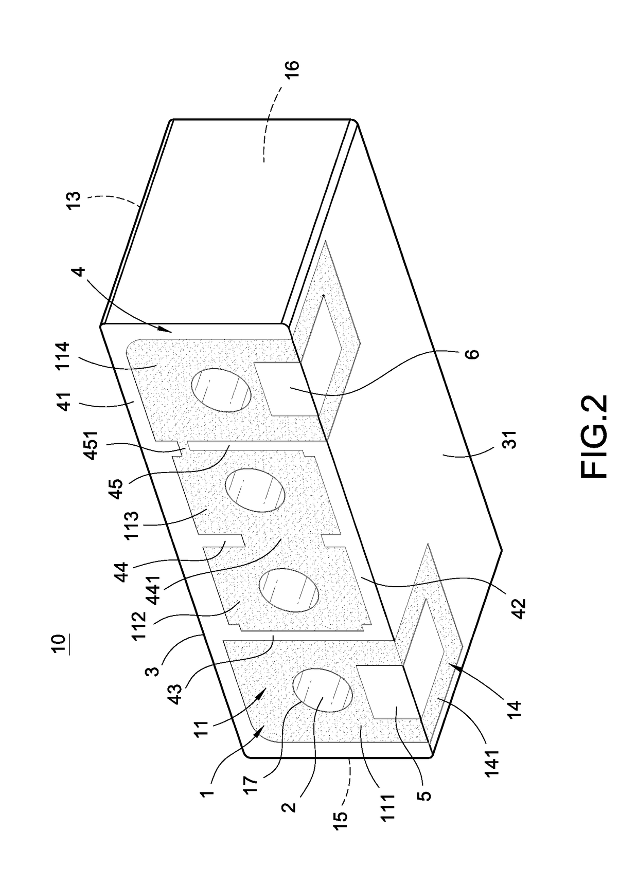 Filter structure improvement