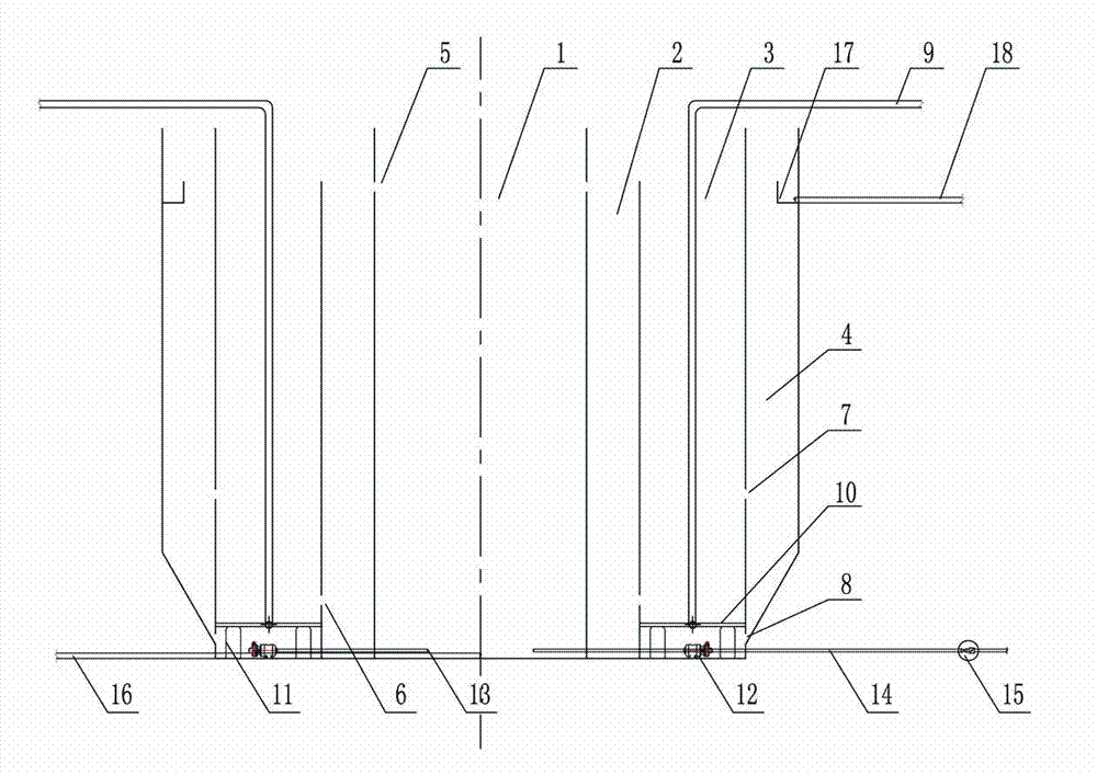 Denitrification/dephosphorization bioreactor and sewage treatment method with same