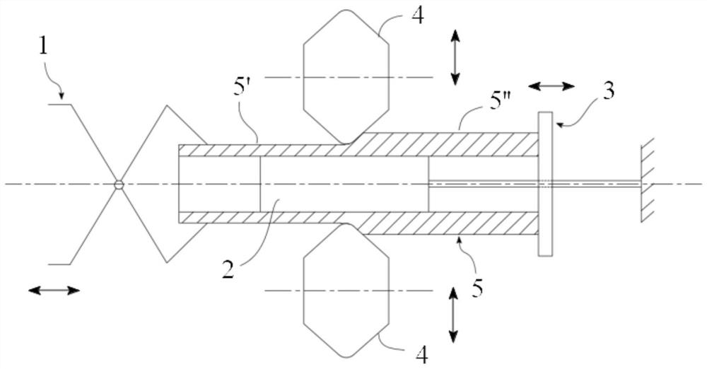 Process method for transversely rolling pipe