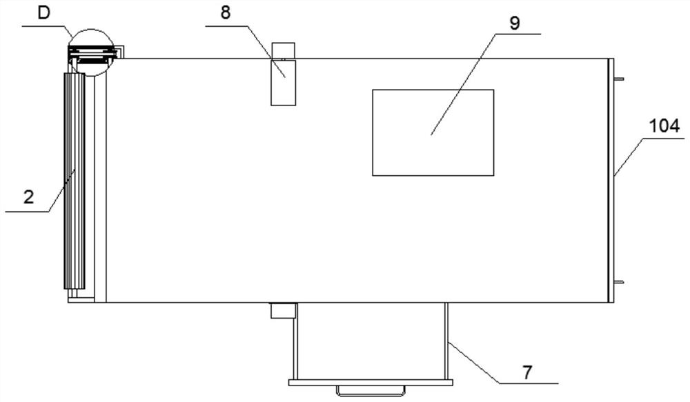 Crushed stone collecting device and method of mine stone crushing machine