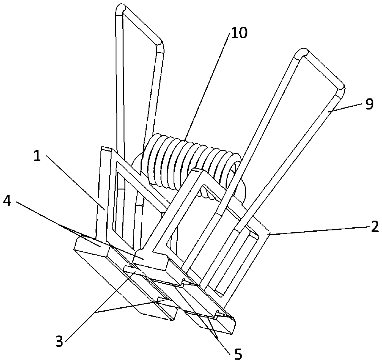 Ophthalmic stapler and application method thereof