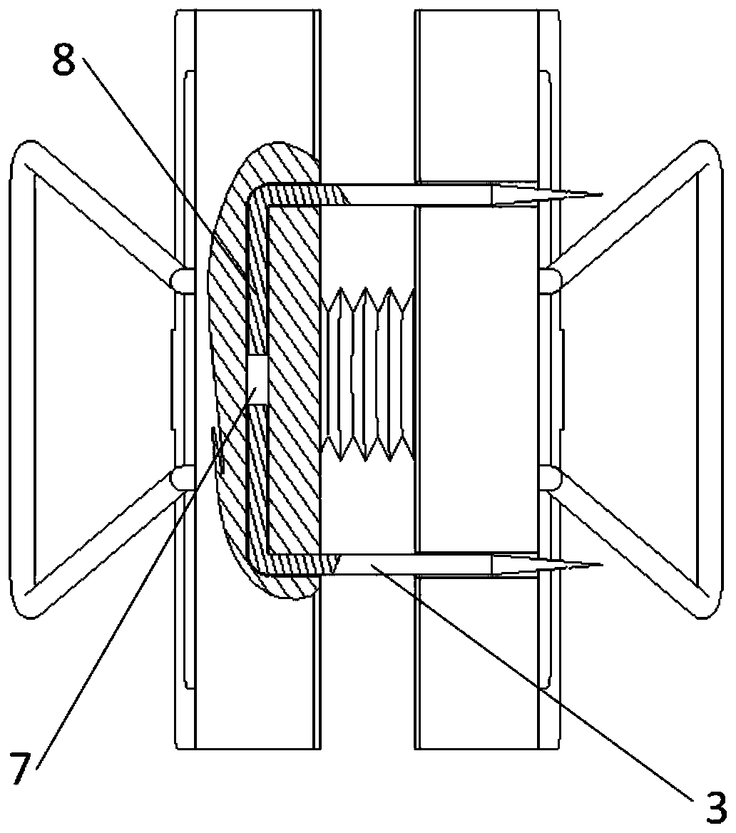 Ophthalmic stapler and application method thereof