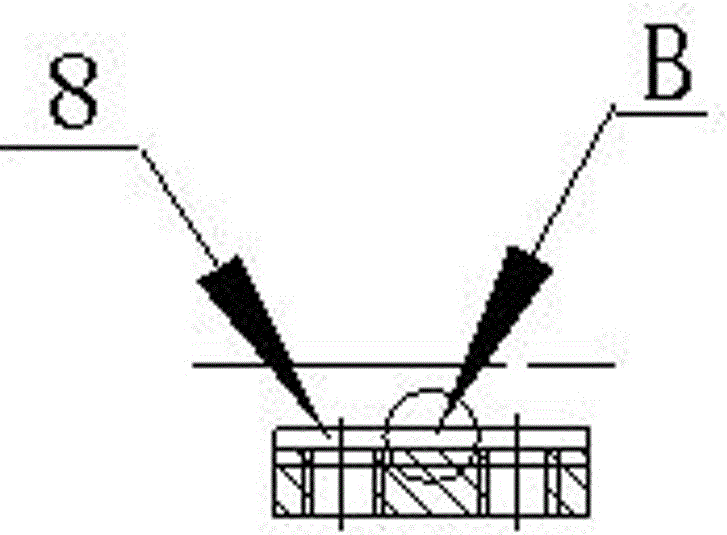 Screw rod and threaded hole verticality inspection tool using the screw rod