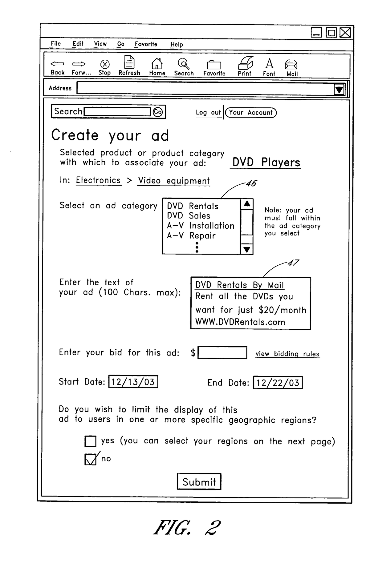 Ad server and syndication system