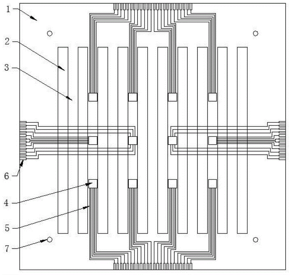 Internal temperature-humidity-heat flow density distribution measuring insertion sheet of fuel cell