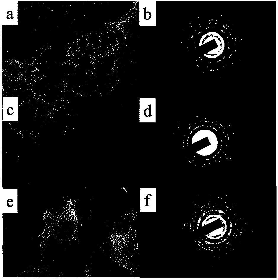 Titanium-based composite material for visible light catalytic degradation of rhodamine B and preparation thereof