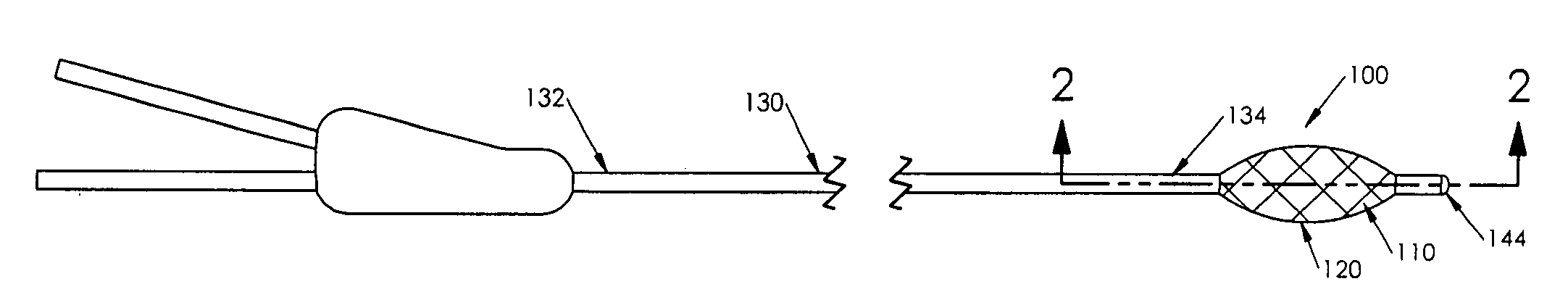 Cutting balloon catheter assembly