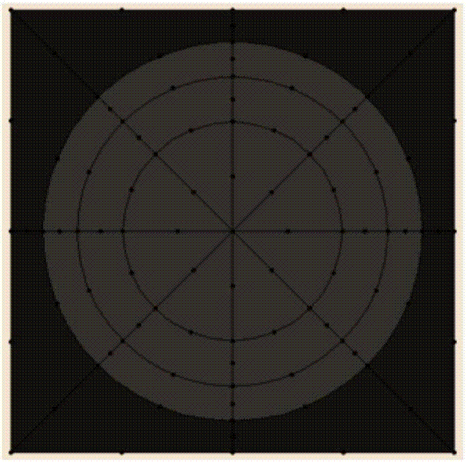 Non-uniform geometrical variational nodal method aiming at reactor neutron diffusion equation