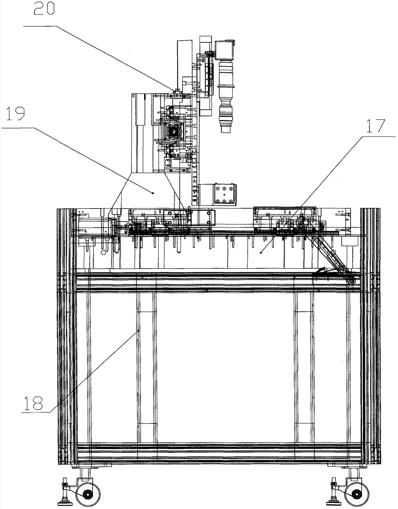 Dual-working-platform surface fault automatic detector for flexible printed circuit