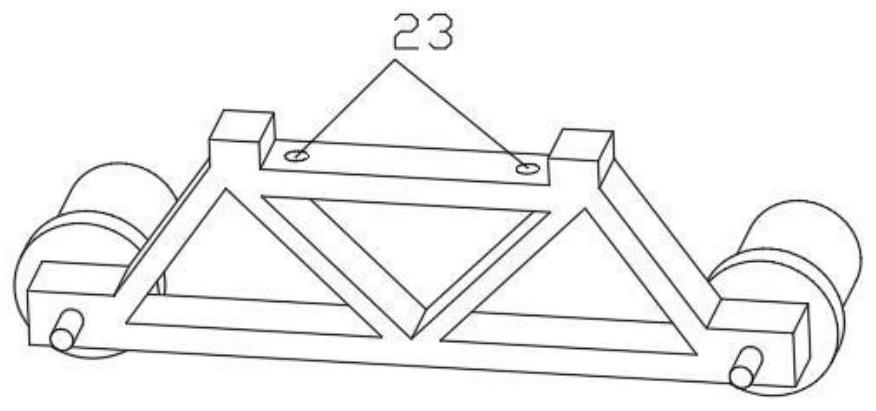 Image acquisition device for detecting ballastless track roadbed slab cracks and use method