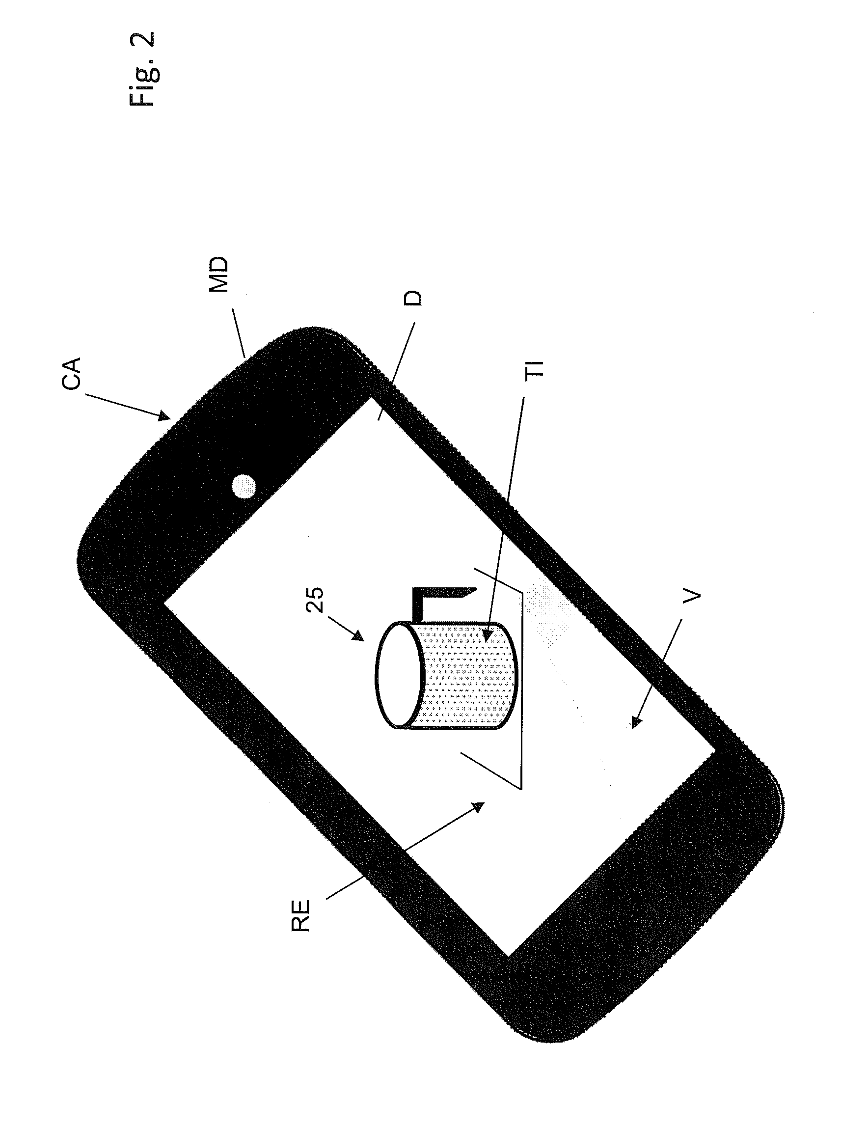 Method for visually augmenting a real object with a computer-generated image