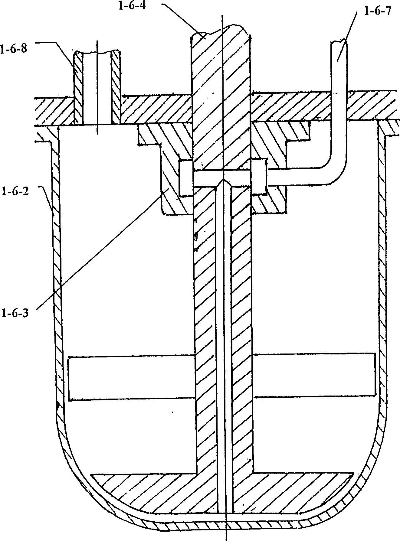 Multifunctinal scraper stirring ball mill