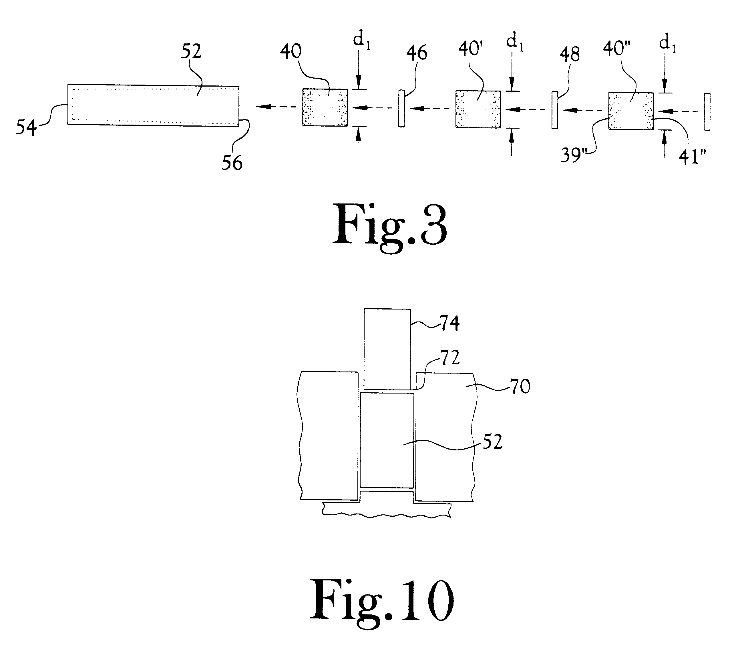 Method for the manufacture of a multi-part projectile for gun ammunition and product produced thereby