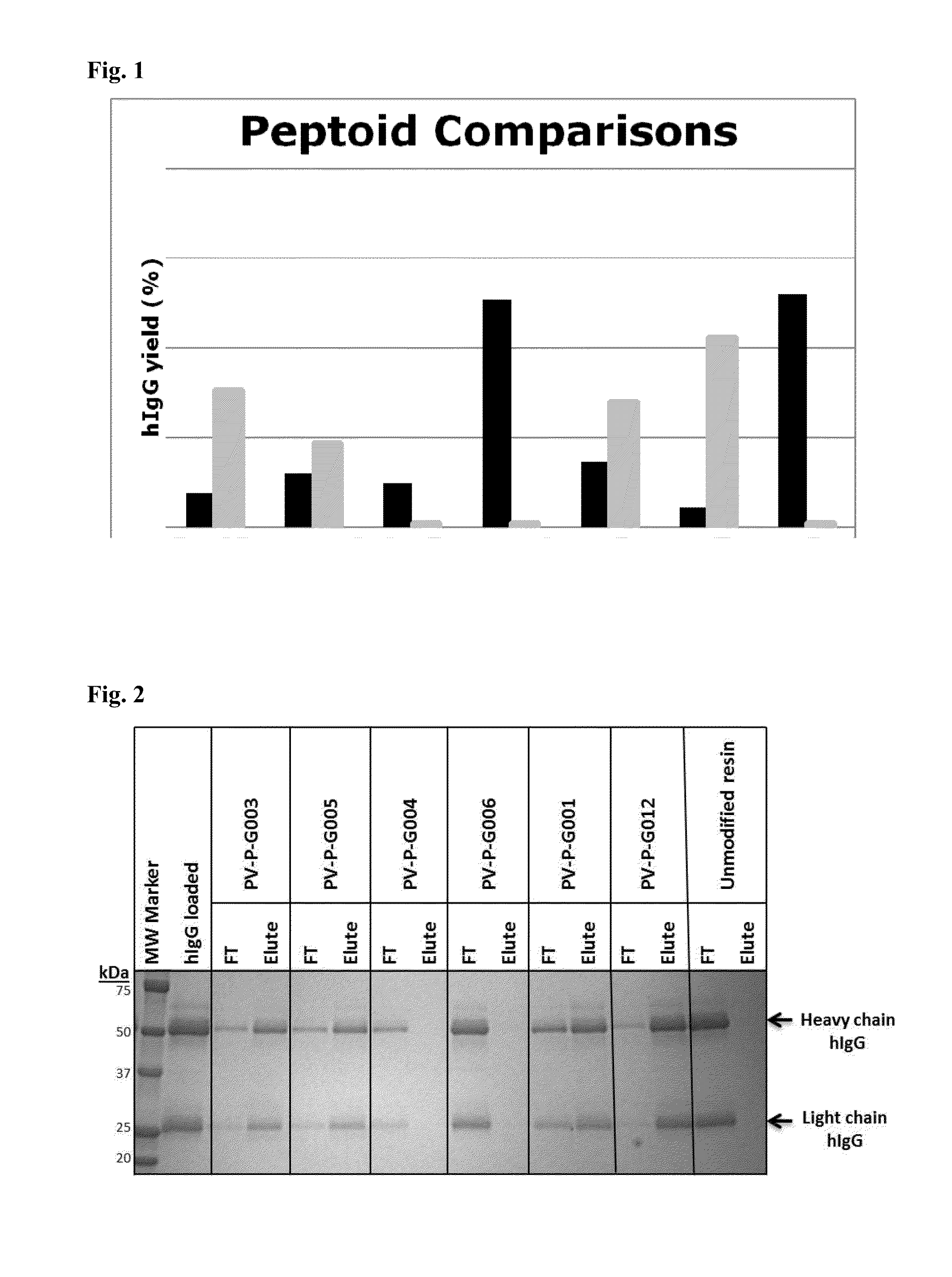 Peptoid affinity ligands