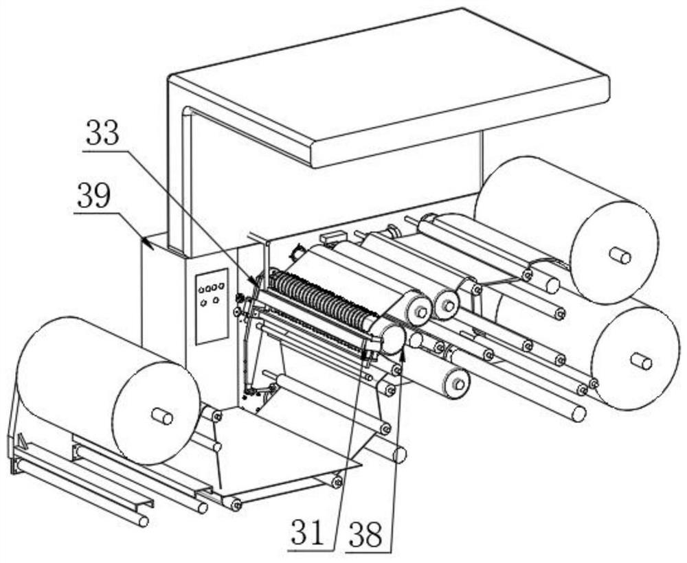 Environment-friendly flame-retardant sofa fabric and preparation method and device thereof