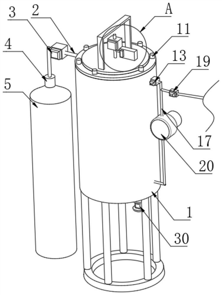 Environment-friendly flame-retardant sofa fabric and preparation method and device thereof