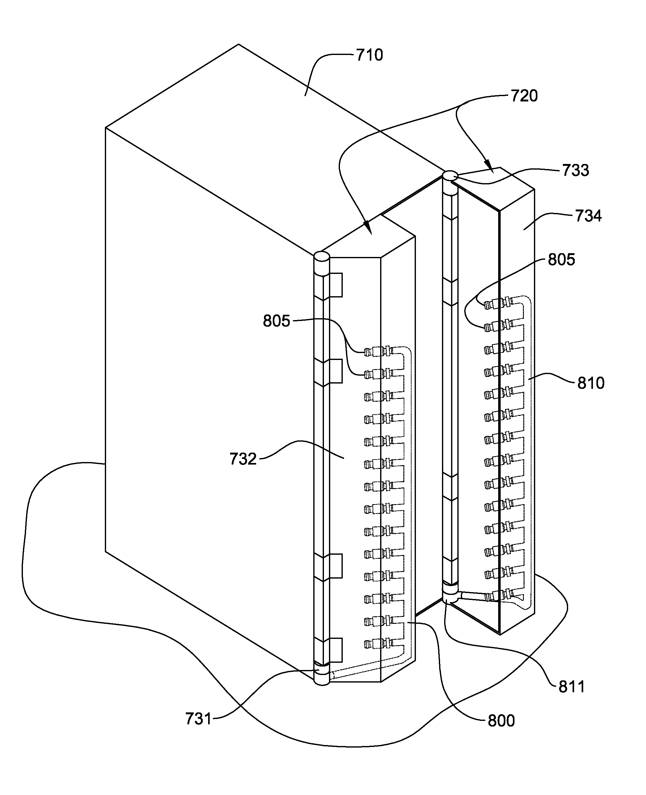 Liquid-based cooling apparatus for an electronics rack