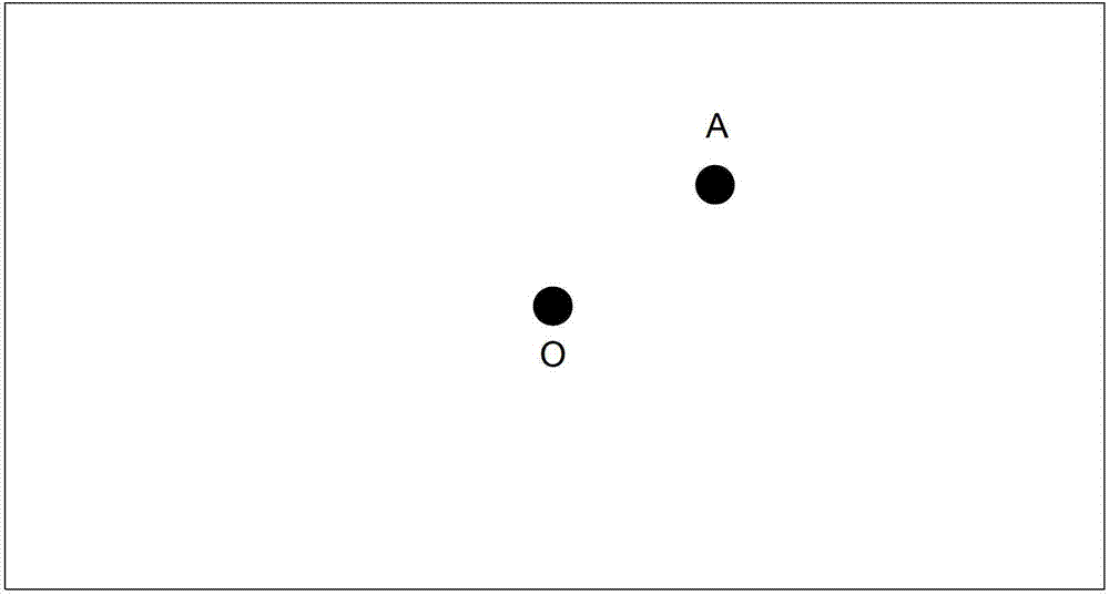 Method for compensating infrared photography positioning by using acceleration sensor