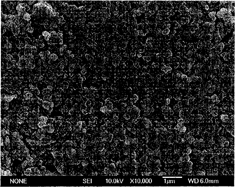 Preparation method of lithium titanium negative electrode composite material for lithium ion battery