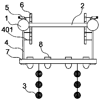 Three-dimensional vegetable planting device