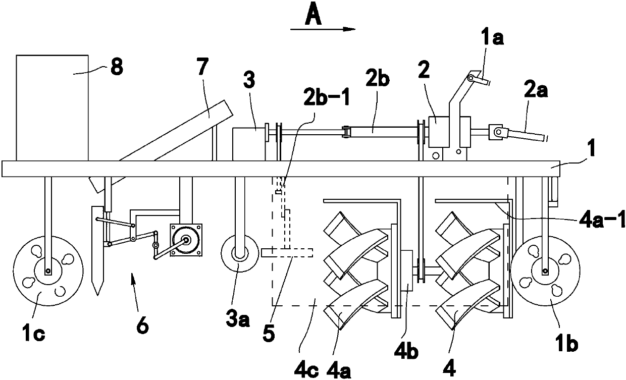 Cultivation machine for bambusa oldhami shoots