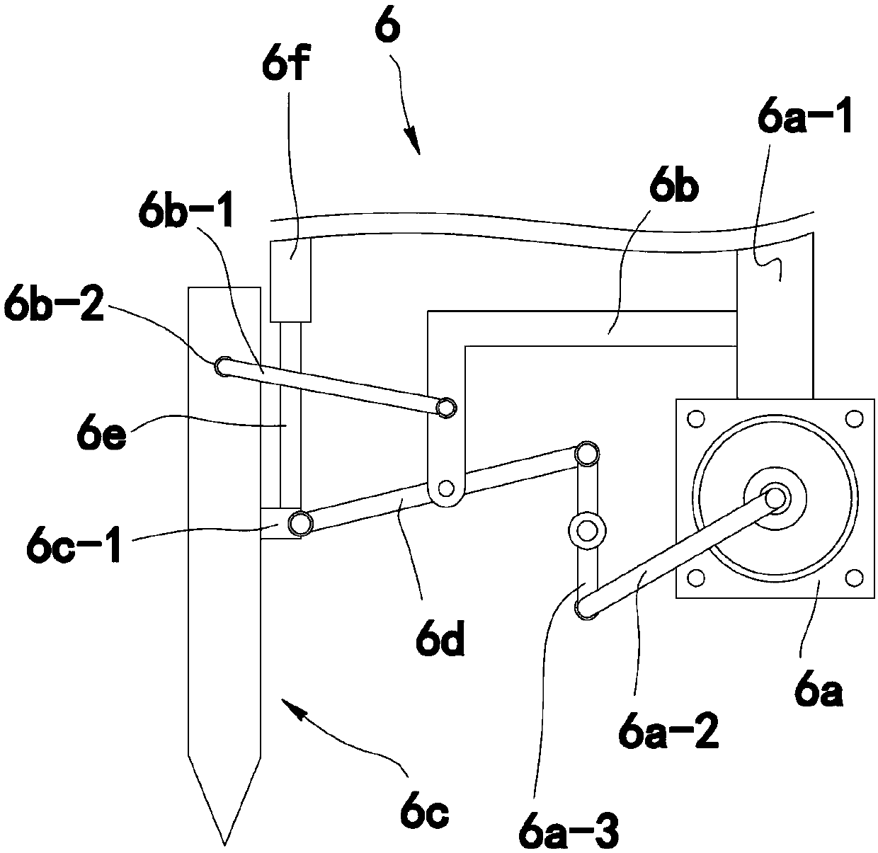 Cultivation machine for bambusa oldhami shoots