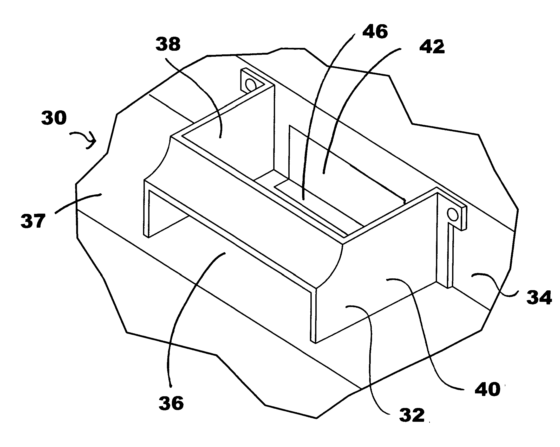 Fastener cover extension providing buckling path during side impact